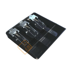 StorageMart Cash Drawer Register Insert Tray 3 Bills 3 Coins Money Storage Box | 9.6 x 9.6 x 1.4 inch | Black