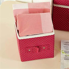 StorageMart Foldable 2 Layers 3 Drawers Rectangular Storage Box Collapsible Closet Organizer (30 X 22 X 29 cm, Multicolor) - StorageMart